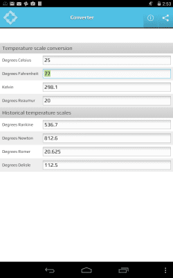 Capture d'écran de l'application Convertisseur de valeur de imdev - #6