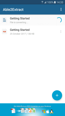 Capture d'écran de l'application Able2Extract PDF Converter - #4