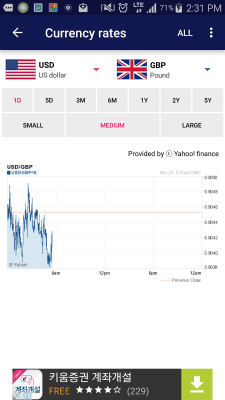 Capture d'écran de l'application Taux de change de SmartWho - #4