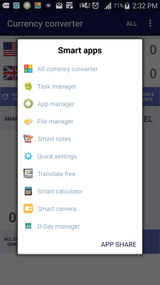 Capture d'écran de l'application Taux de change de SmartWho - #6
