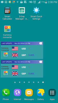 Capture d'écran de l'application Taux de change de SmartWho - #8