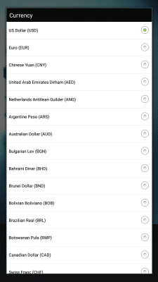 Capture d'écran de l'application Convertisseur de devises de Anetcom - #2
