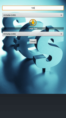 Capture d'écran de l'application Convertisseur de devises de Anetcom - #3