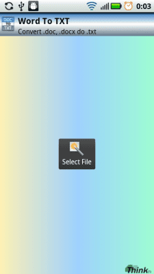 Capture d'écran de l'application Word To TXT - #1