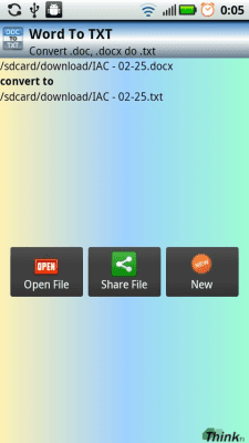 Capture d'écran de l'application Word To TXT - #4