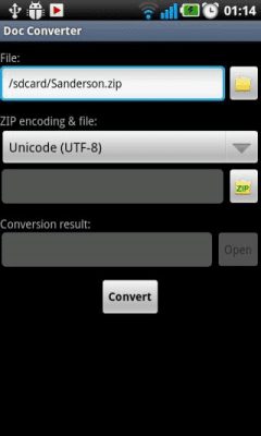 Capture d'écran de l'application Doc Converter - #3