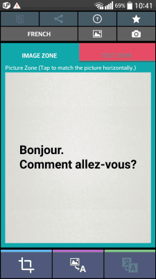 Capture d'écran de l'application Scanner de texte français (OCR) - #1