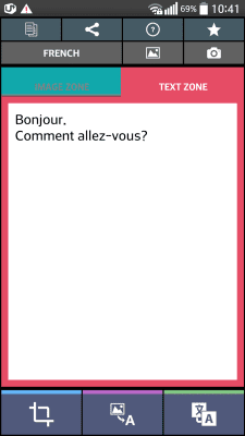Capture d'écran de l'application Scanner de texte français (OCR) - #2