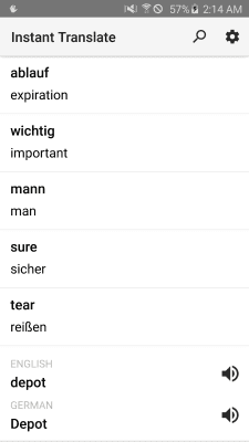 Capture d'écran de l'application Instant Translate - traducteur - #5