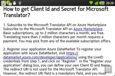 Capture d'écran de l'application Camera Dictionary - #4