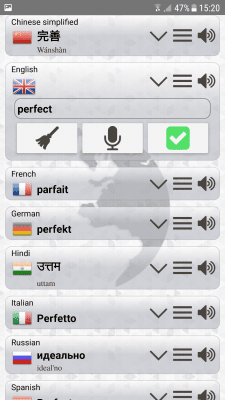 Capture d'écran de l'application Q Multi Language Translator - #2