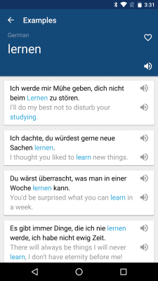 Capture d'écran de l'application German English Dictionary & Translator Free - #3