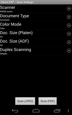 Capture d'écran de l'application Canon Easy-PhotoPrint - #5