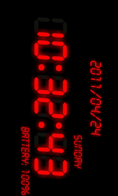 Capture d'écran de l'application Batterie β horloge - #6
