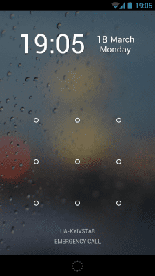 Capture d'écran de l'application Une horloge numérique simple - #3