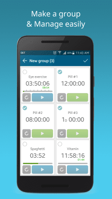 Capture d'écran de l'application Chronomètre Multi Timer - #7