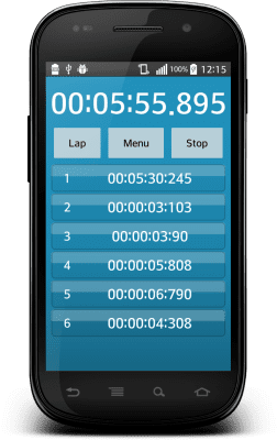 Capture d'écran de l'application Minuterie et chronomètre - #2