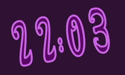 Capture d'écran de l'application Big Night Clock - #5