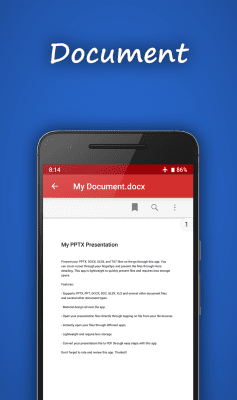 Capture d'écran de l'application Ma présentation PPTX - #3