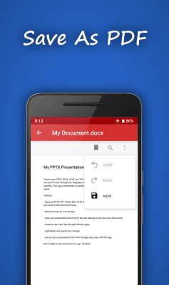 Capture d'écran de l'application Ma présentation PPTX - #6