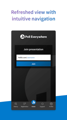 Capture d'écran de l'application Poll Everywhere - #1