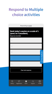 Capture d'écran de l'application Poll Everywhere - #3