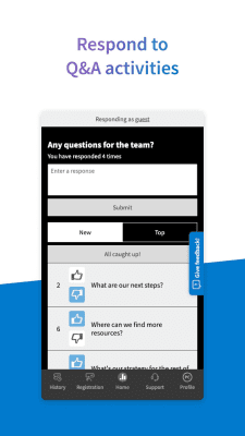 Capture d'écran de l'application Poll Everywhere - #4