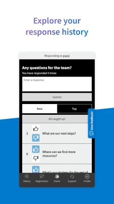 Capture d'écran de l'application Poll Everywhere - #5