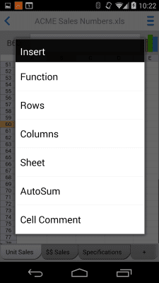 Capture d'écran de l'application Docs To Go - Free Office Suite - #6