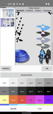 Capture d'écran de l'application AndrOpen Office - #3