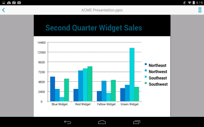 Capture d'écran de l'application Documents To Go - For BES12 - #5