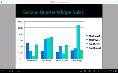 Capture d'écran de l'application Documents To Go - For BES12 - #8