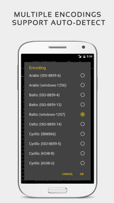 Capture d'écran de l'application QuickEdit Editeur de texte - #6