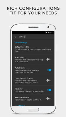 Capture d'écran de l'application QuickEdit Editeur de texte - #8