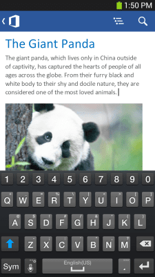 Capture d'écran de l'application Microsoft Office Mobile (old) - #4