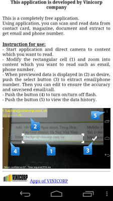Capture d'écran de l'application Mail & Phone Reader - #7