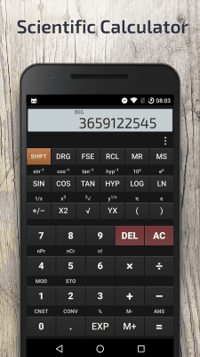 Capture d'écran de l'application My Calc: Scientific Calculator - #1