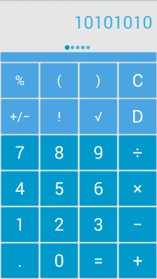 Capture d'écran de l'application Solo Calculatrice scientifique - #2