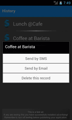 Capture d'écran de l'application Tip Calculator Classic - #6