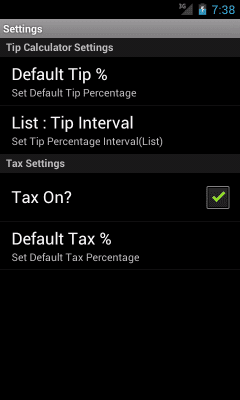 Capture d'écran de l'application Tip Calculator Classic - #7