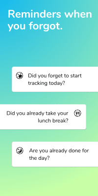 Capture d'écran de l'application Jiffy - Comptage du temps - #7