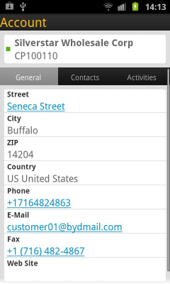 Capture d'écran de l'application SAP Business ByDesign - #3