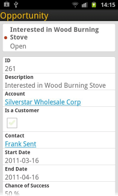 Capture d'écran de l'application SAP Business ByDesign - #7