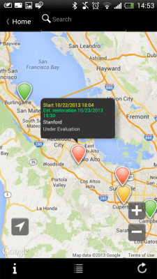 Capture d'écran de l'application SAP Utilities Customer Engage - #3