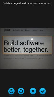 Capture d'écran de l'application OCR - #3