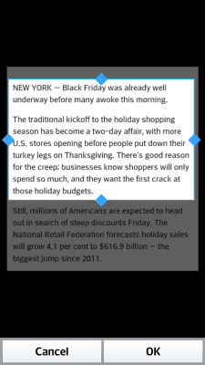 Capture d'écran de l'application Scanner de texte brut (OCR) - #3
