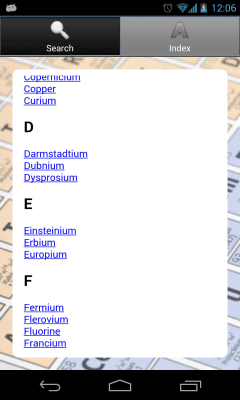 Capture d'écran de l'application Table Socratica Mendeleev - #5