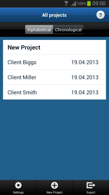 Capture d'écran de l'application Bosch Documents de construction - #2