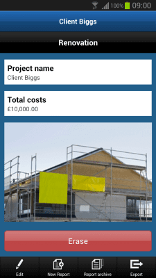 Capture d'écran de l'application Bosch Documents de construction - #3