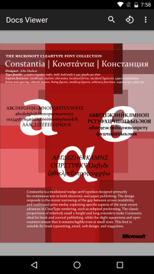 Capture d'écran de l'application Docs Viewer - #3